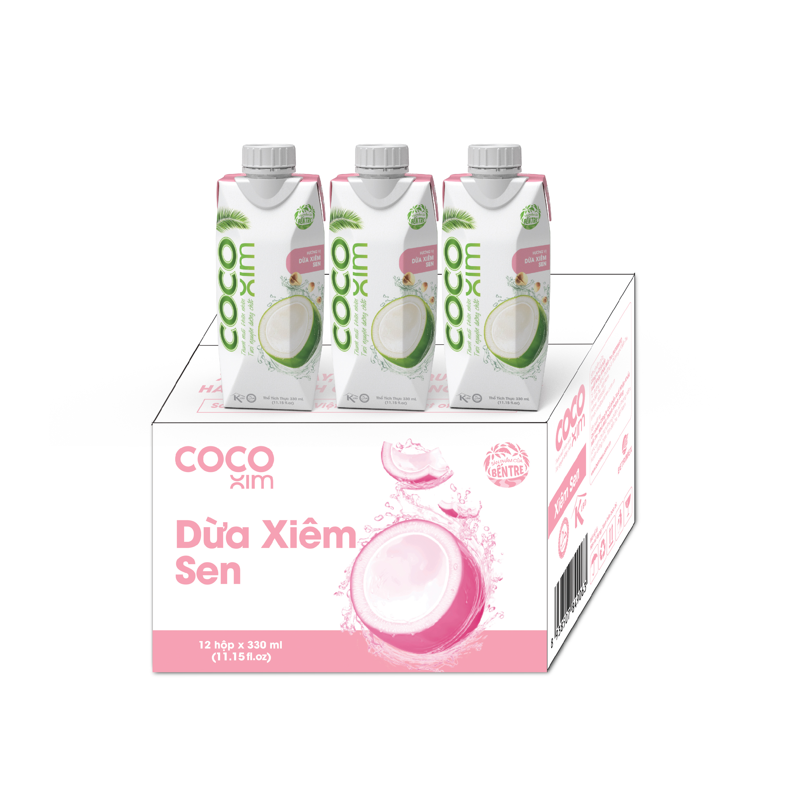 Nước dừa xiêm thơm Cocoxim 330ML