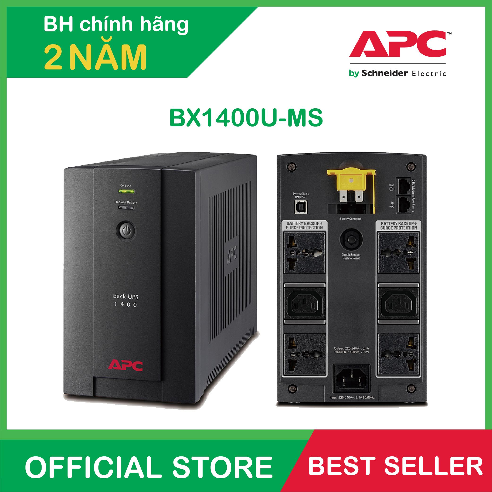 Bộ Lưu Điện/UPS APC BX1400U-MS 1400VA