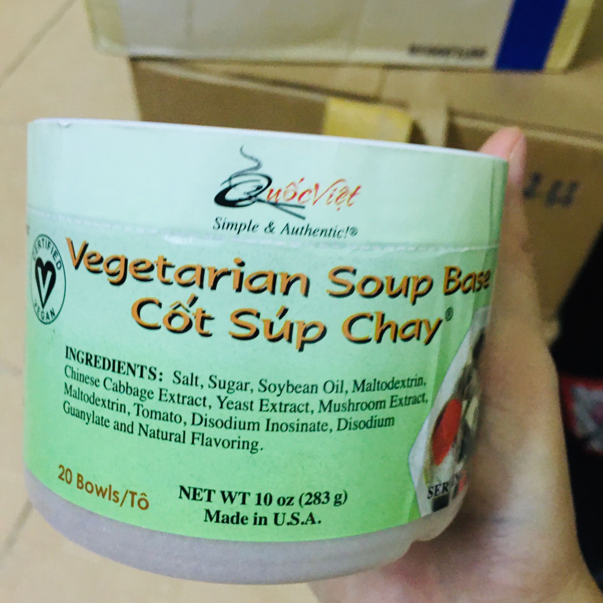 Cốt Súp Chay Quốc Việt Foods