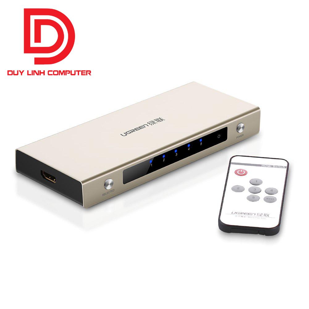 BỘ GỘP HDMI 5 VÀO 1 RA UGREEN 20680