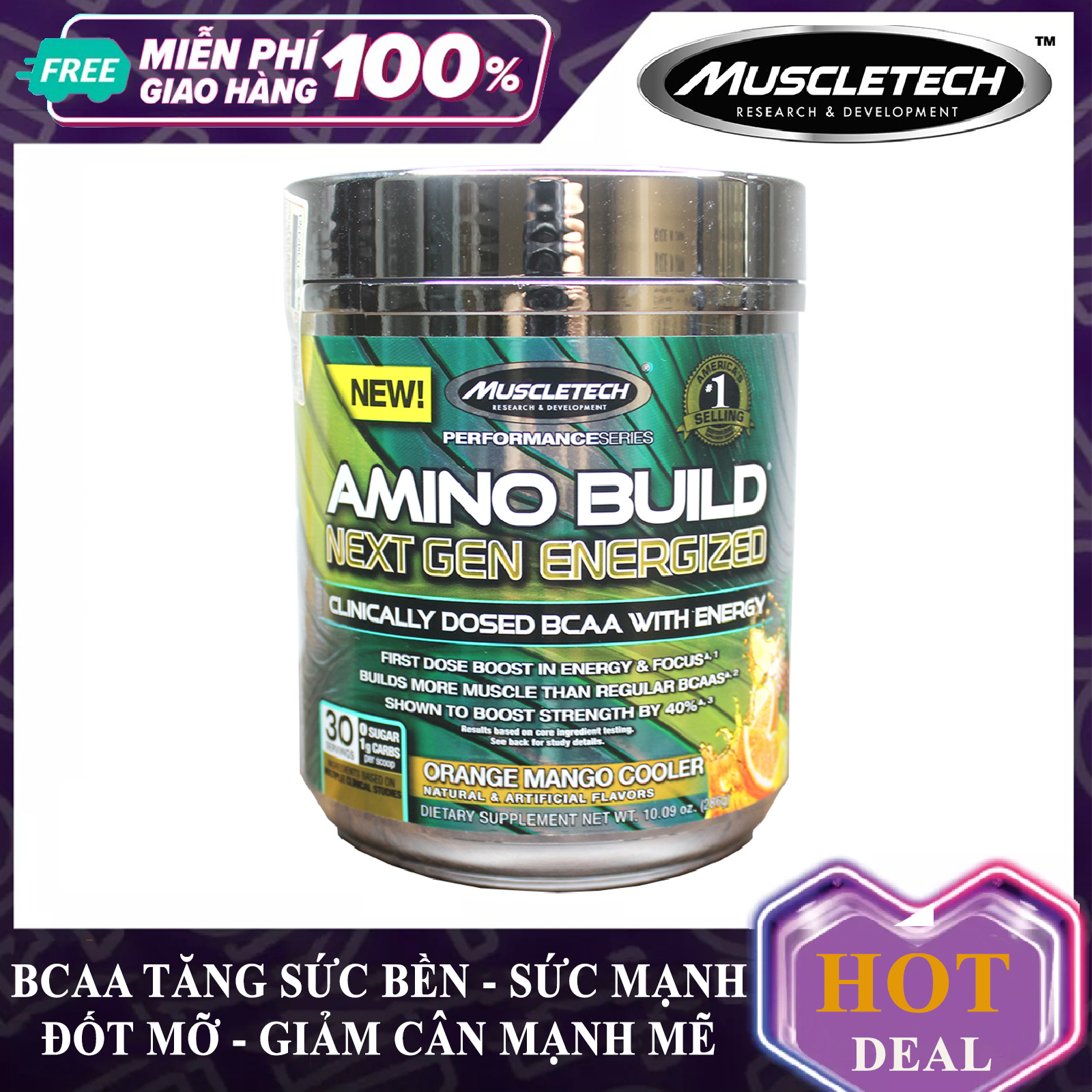 MuscleTech Amino Build Next Gen, 30 Servings