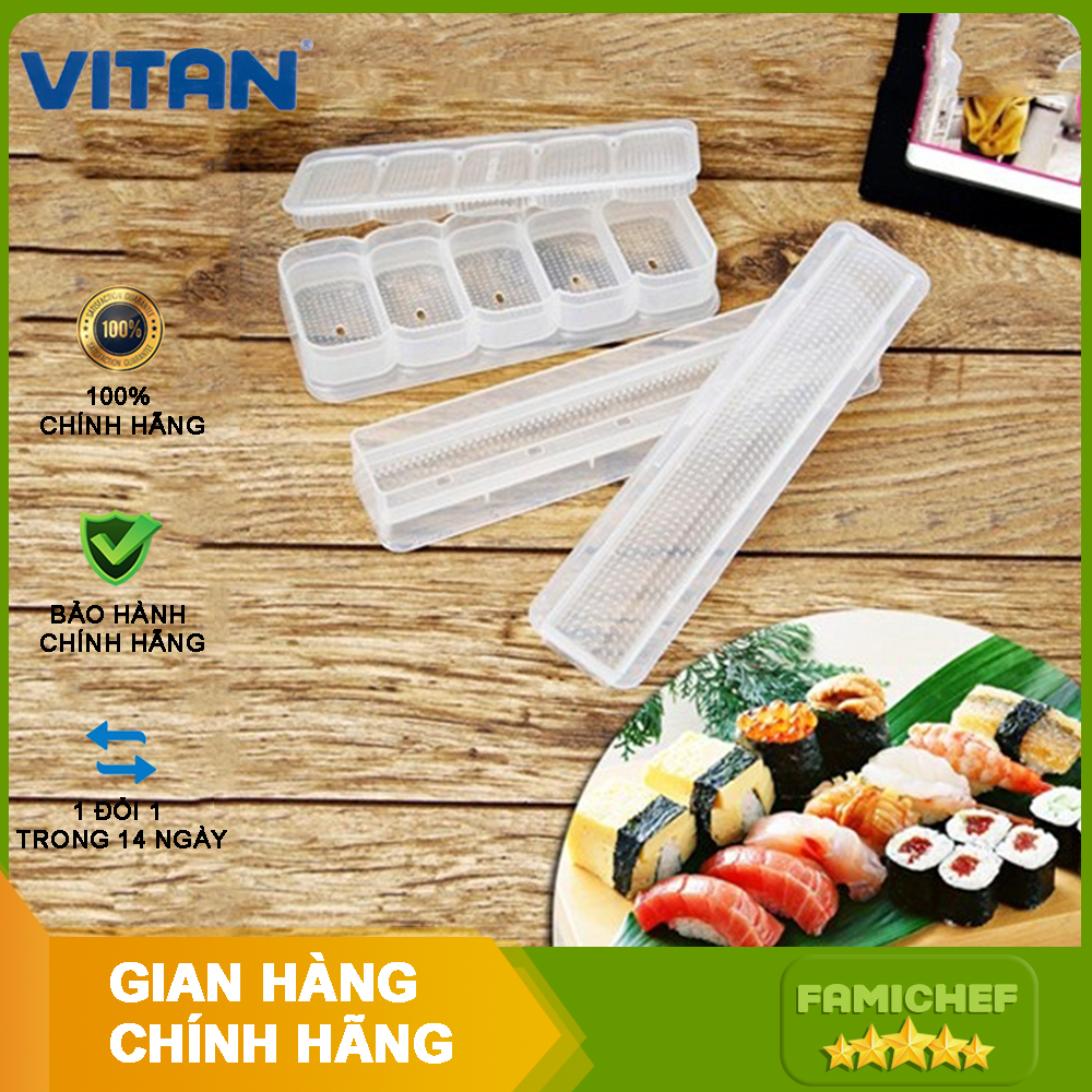 Combo 2 Khuôn Sushi Dạng Cuộn Và Nắm