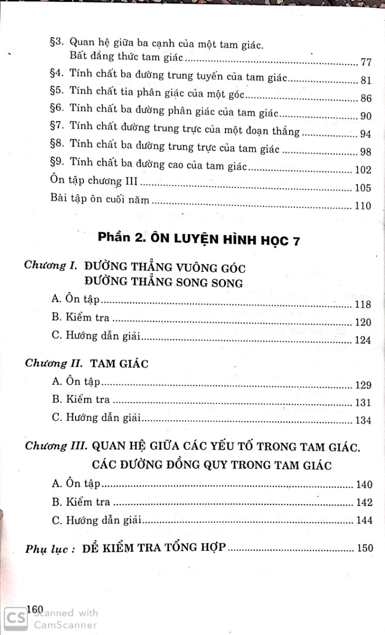 Giải Toán & Ôn Luyện Hình Học 7
