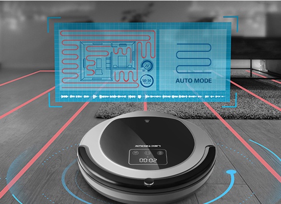 Robot hút bụi lau nhà Liectroux B6009