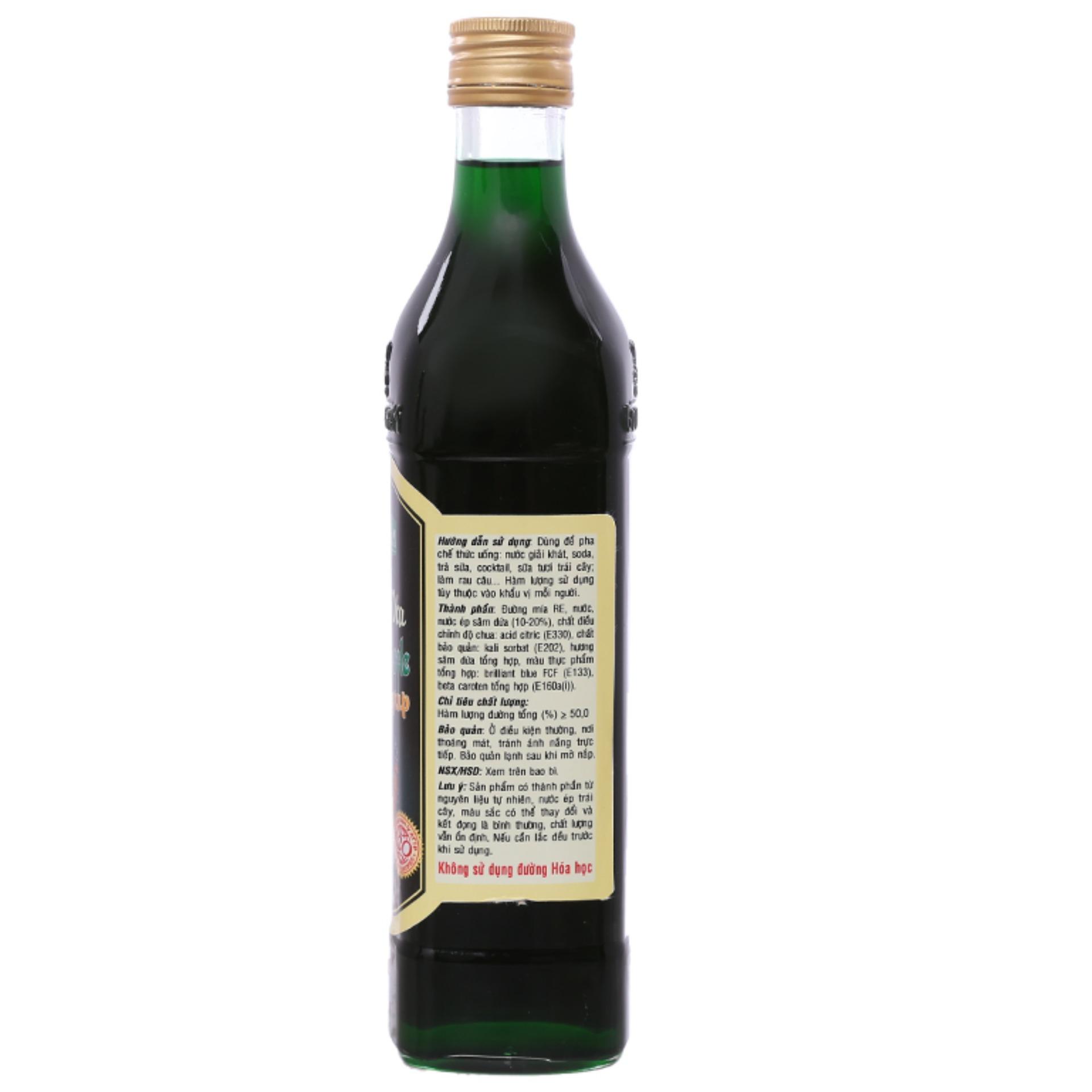 Sirô Golden Farm sâm dứa 520ML