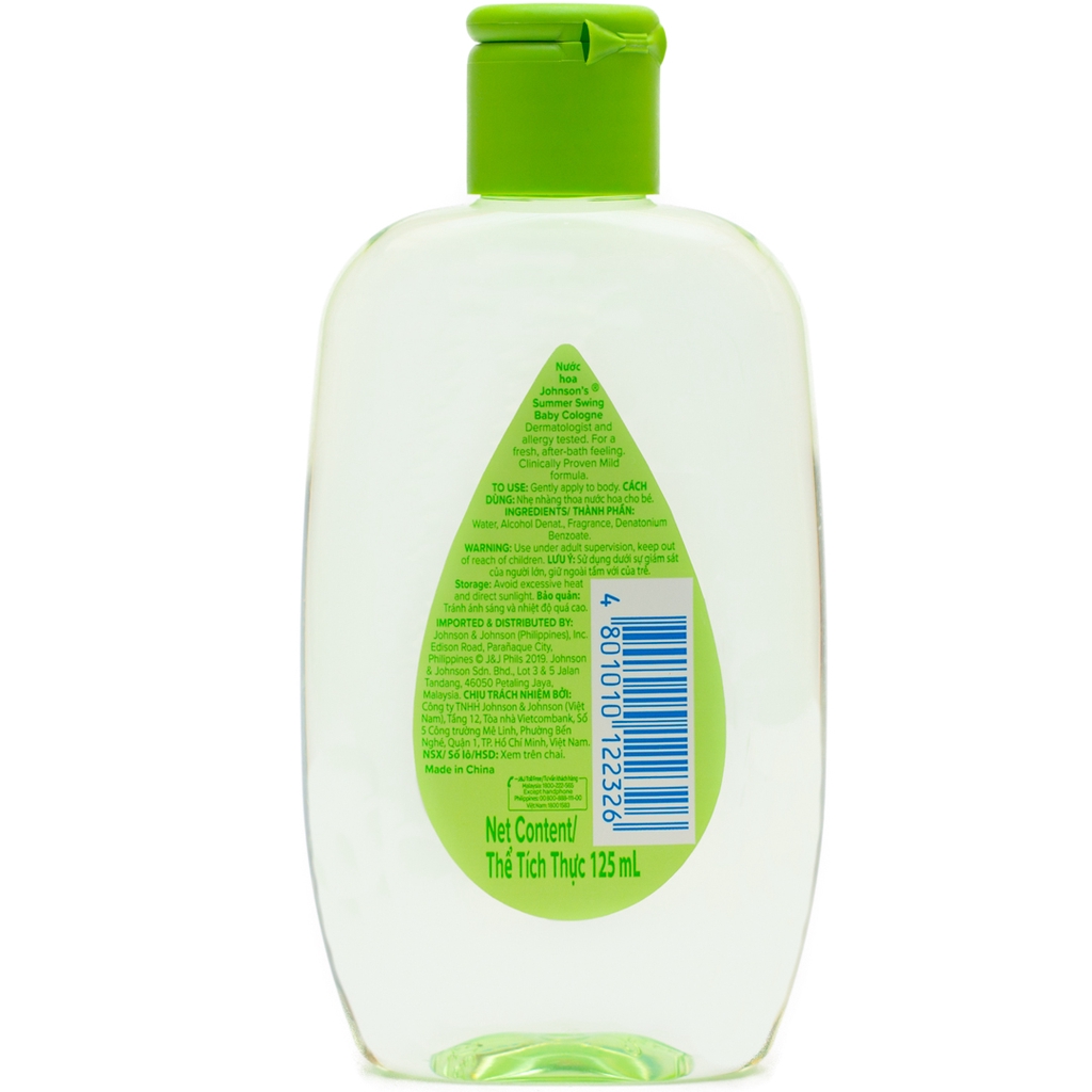 Nước hoa Johnson's Baby 125ml