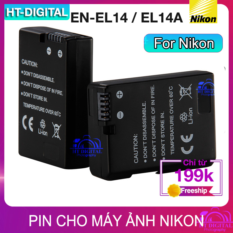 Pin Nikon EN-EL14