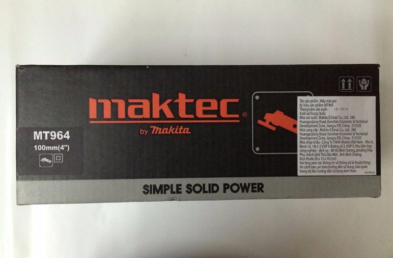 Máy mài góc MAKTEC MT964