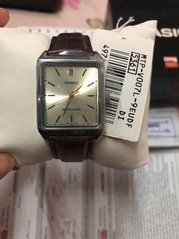 Đồng hồ nữ dây da Casio LTP-V007L-9EUDF