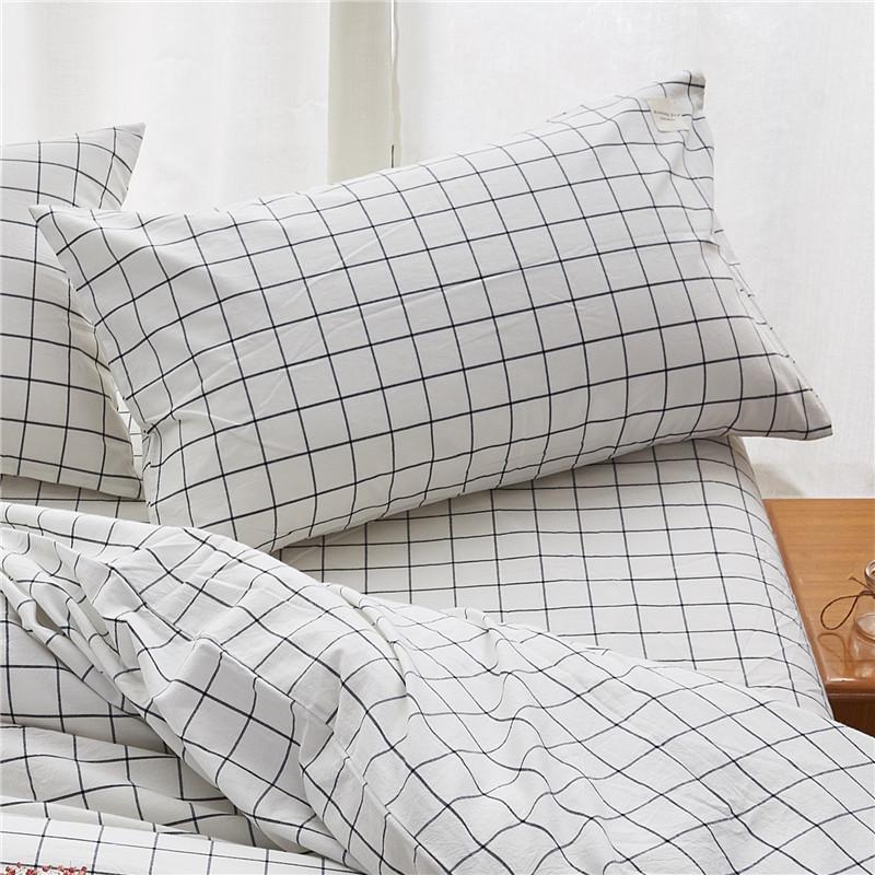 Bông Giặt Nước Vỏ Gối Cặp 100% Cotton 48X74 Cm Nổi Danh Trên Mạng Sinh Viên Duy Nhất Hai Người Người Lớn 100% Cotton Nữ Mùa Đông Màu Hồng