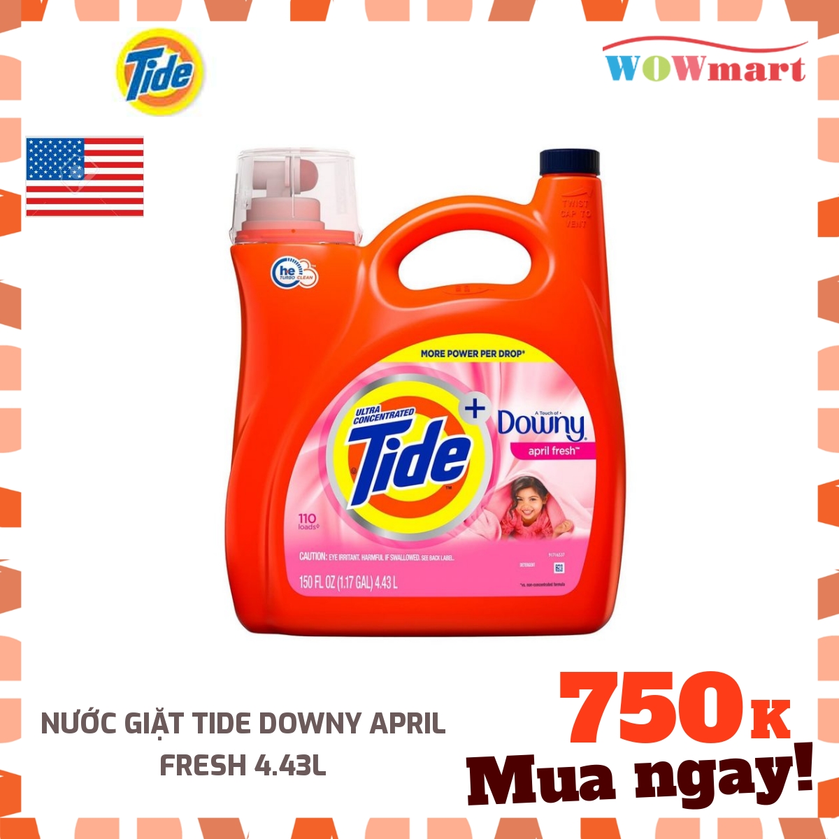 Nước Giặt Tide OXI ADVANCED