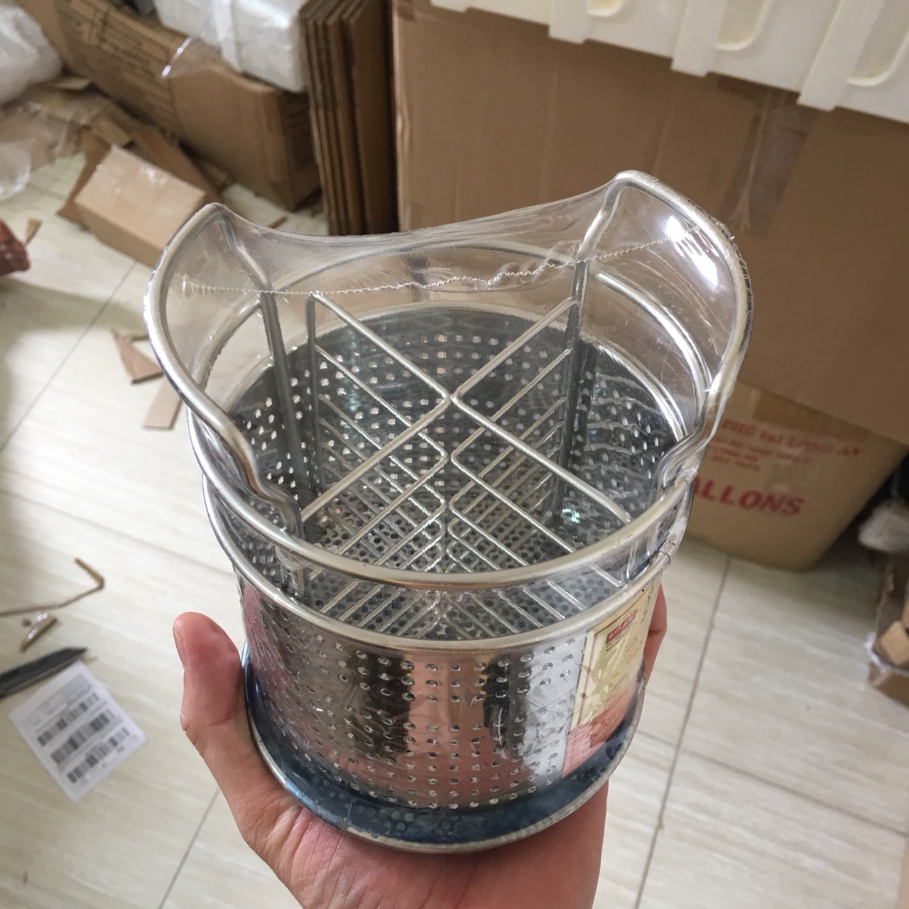 Ống đũa inox kiểu Hàn Quốc Sta Ami ST-462