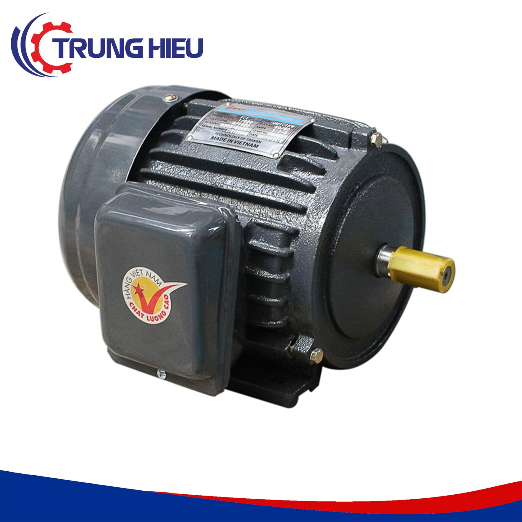 Motor vỏ gang chân đế Hồng Ký HKM314