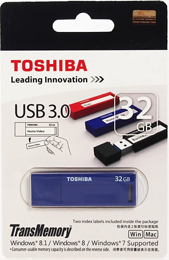 USB 3.0 Toshiba 32GB Daichi