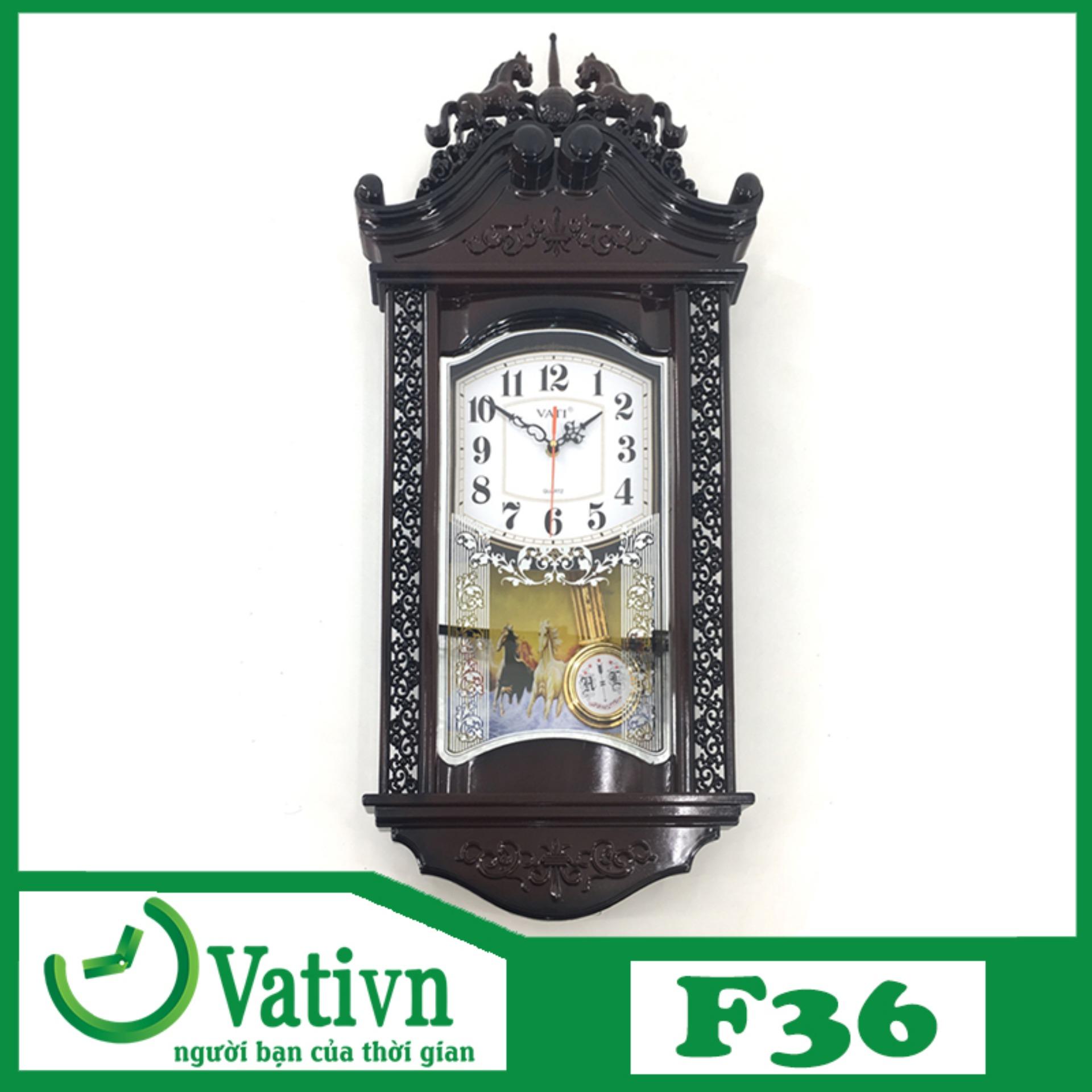 Đồng hồ treo tường F36 quả lắc