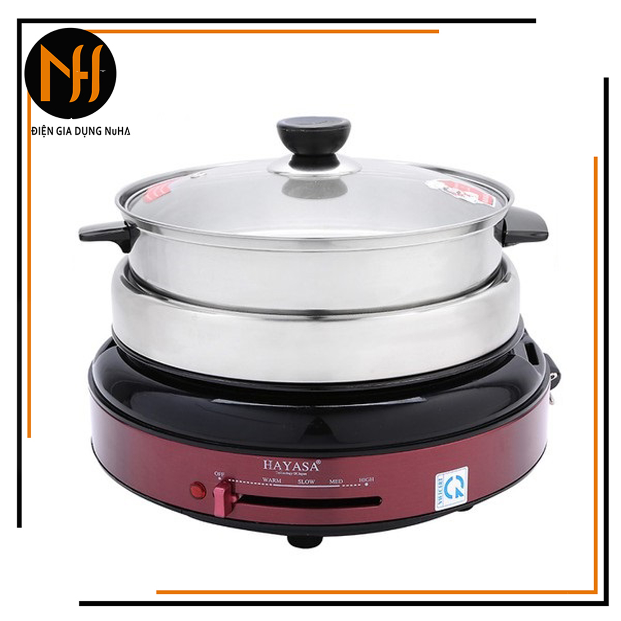 Lẩu Điện Nướng Hayasa HA-690
