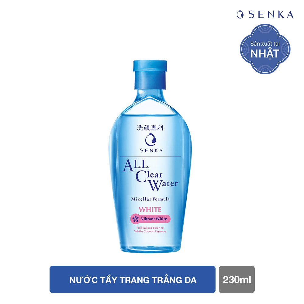 Nước tẩy trang Micellar trắng da 230ML