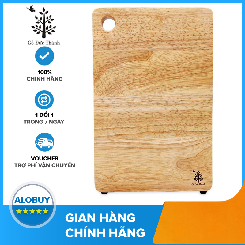 Thớt chữ nhật Gỗ Đức Thành 06471