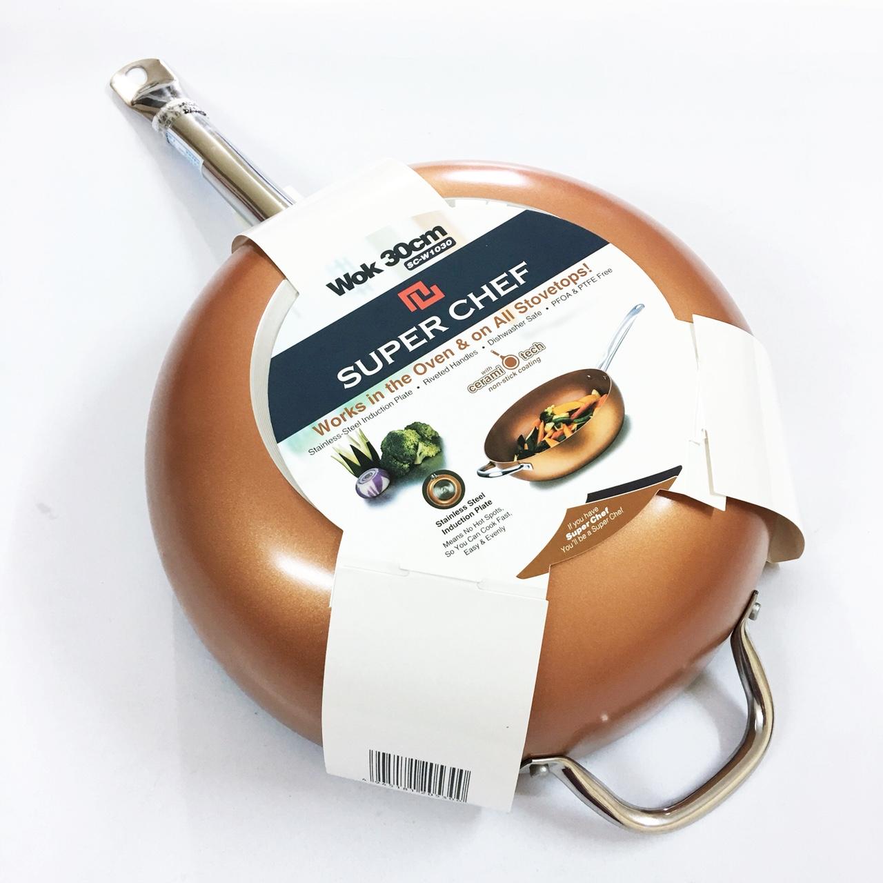 CHẢO TRÁNG MEN SUPER CHEF SC-W1030