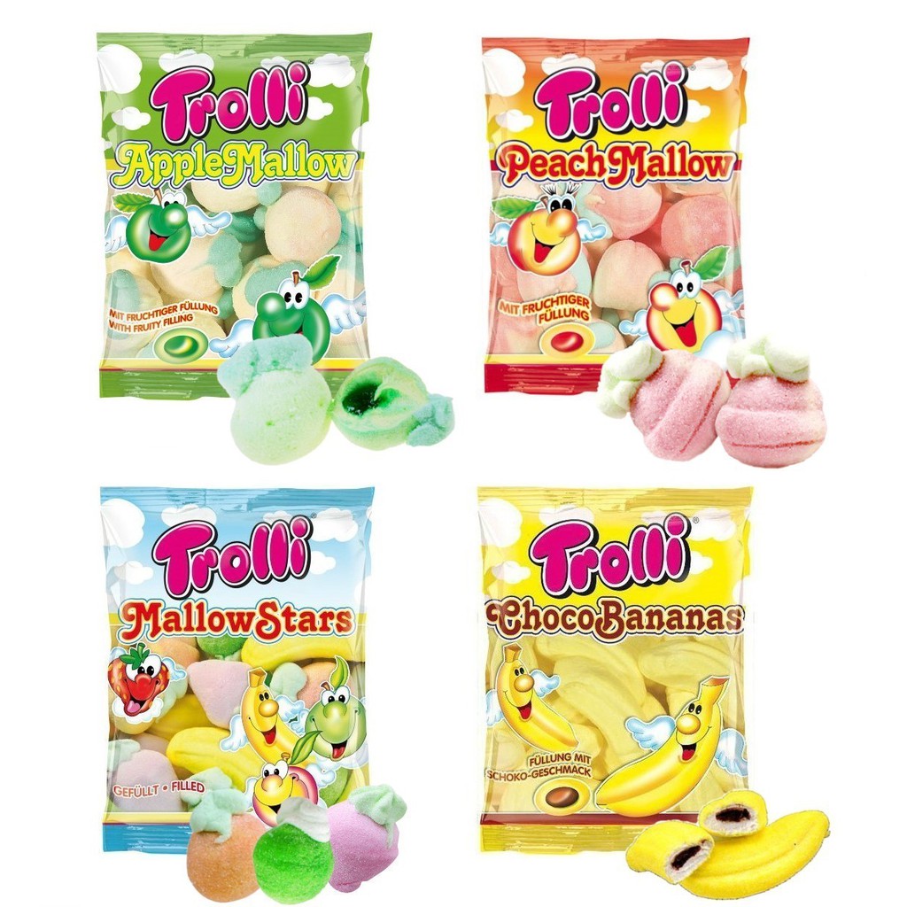 Kẹo Trolli Peach Mallow