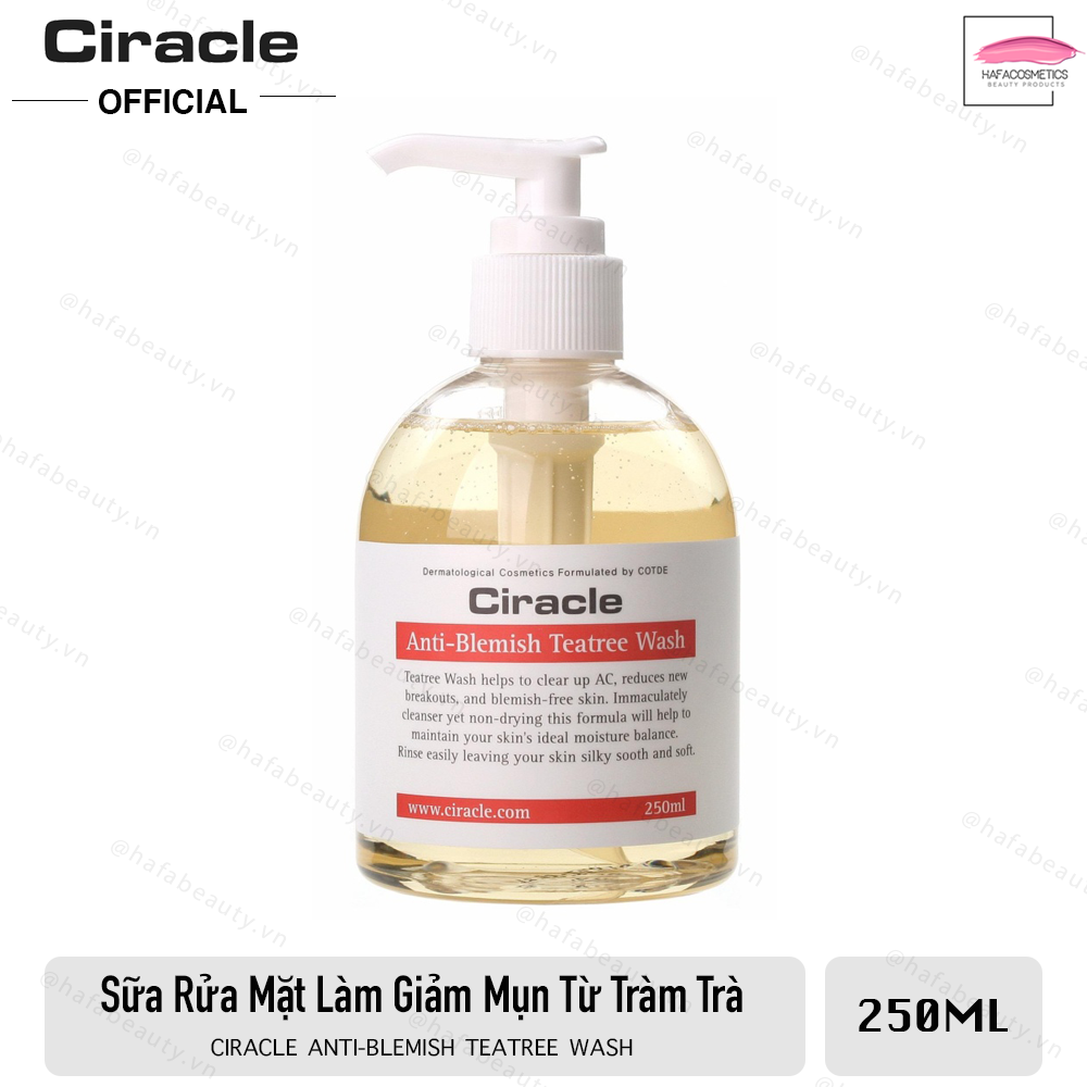 Gel Rửa Mặt Anti Blemish Teatree Wash Ciracle