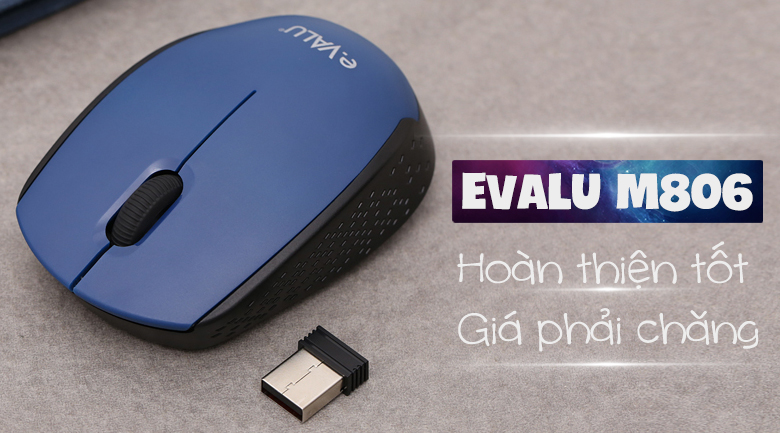 Chuột không dây eValu M806
