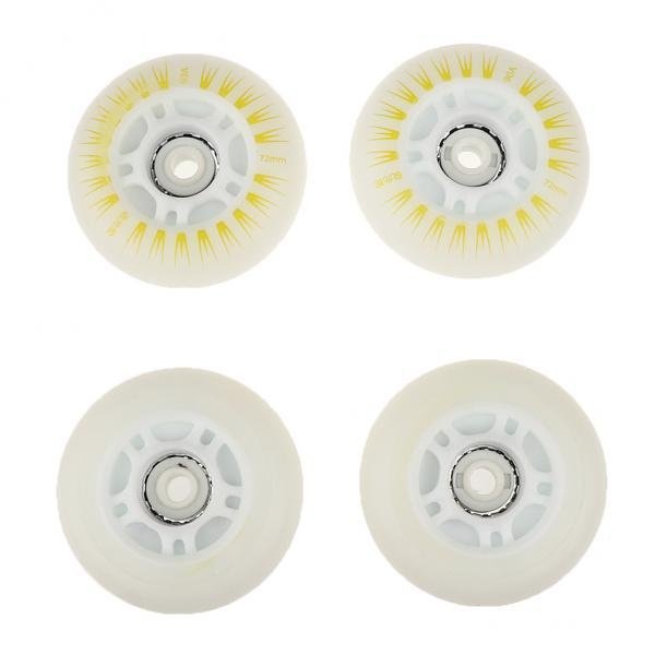 MagiDeal Trượt Bánh Xe Khúc Côn Cầu Giày Trượt Patin Flash Bánh 72 mét nhiều màu-quốc tế
