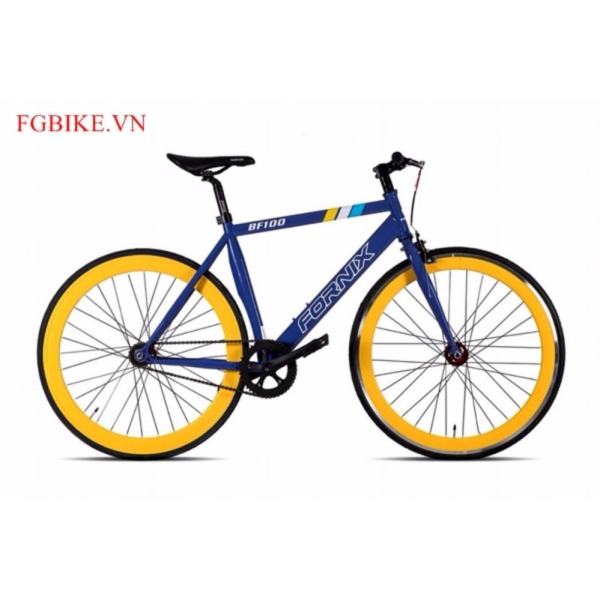 Xe Đạp Fixed Gear Bf100 New(Vàng)