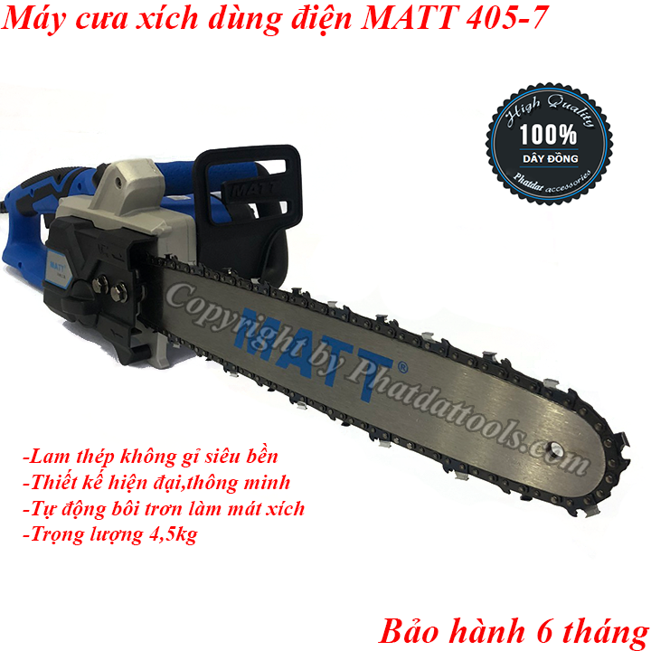 MÁY CƯA XÍCH MATT 405-7