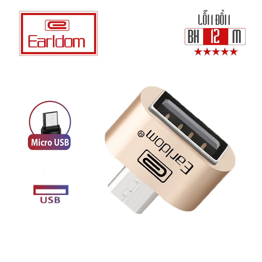 Cáp Chuyển OTG Micro Sang Cổng USB EarlDom OT01
