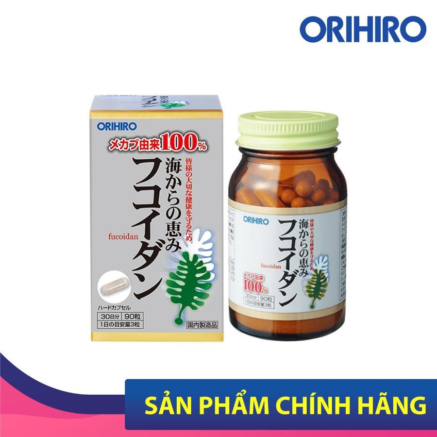 Viên uống phòng chống ung thư Fucoidan Orihiro 90 viên