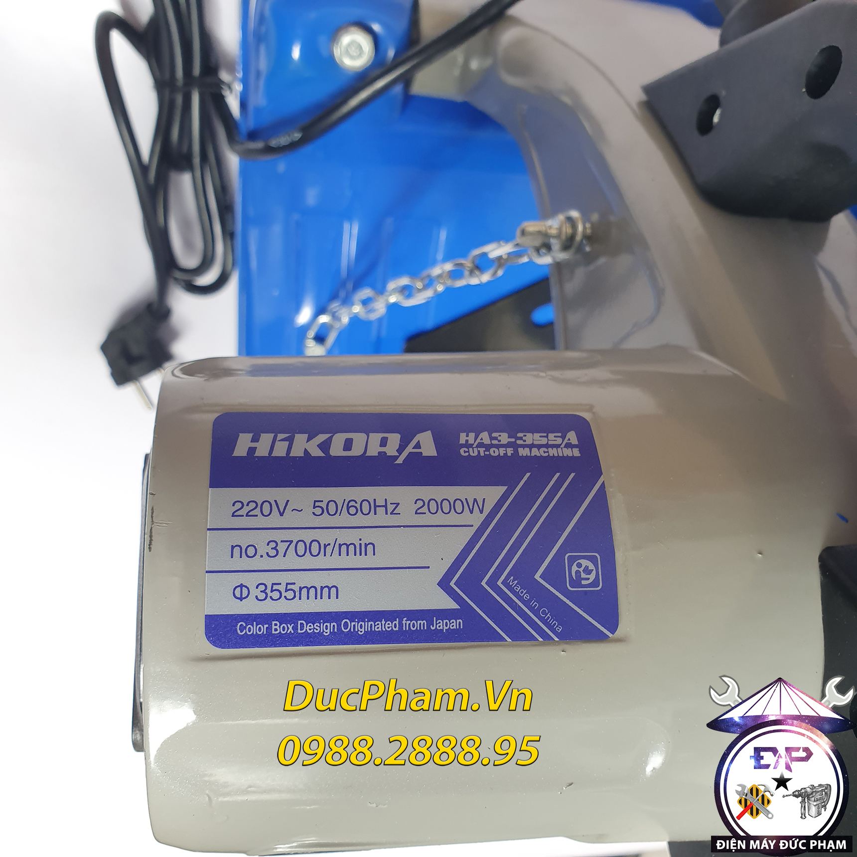 MÁY CẮT SẮT HIKORA HA3-355