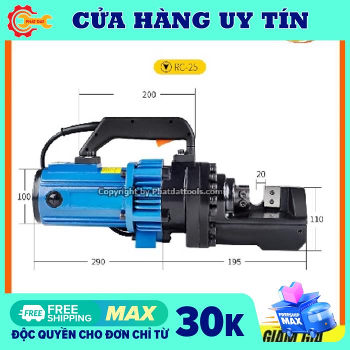 MÁY CẮT SẮT THỦY LỰC CẦM TAY RC25