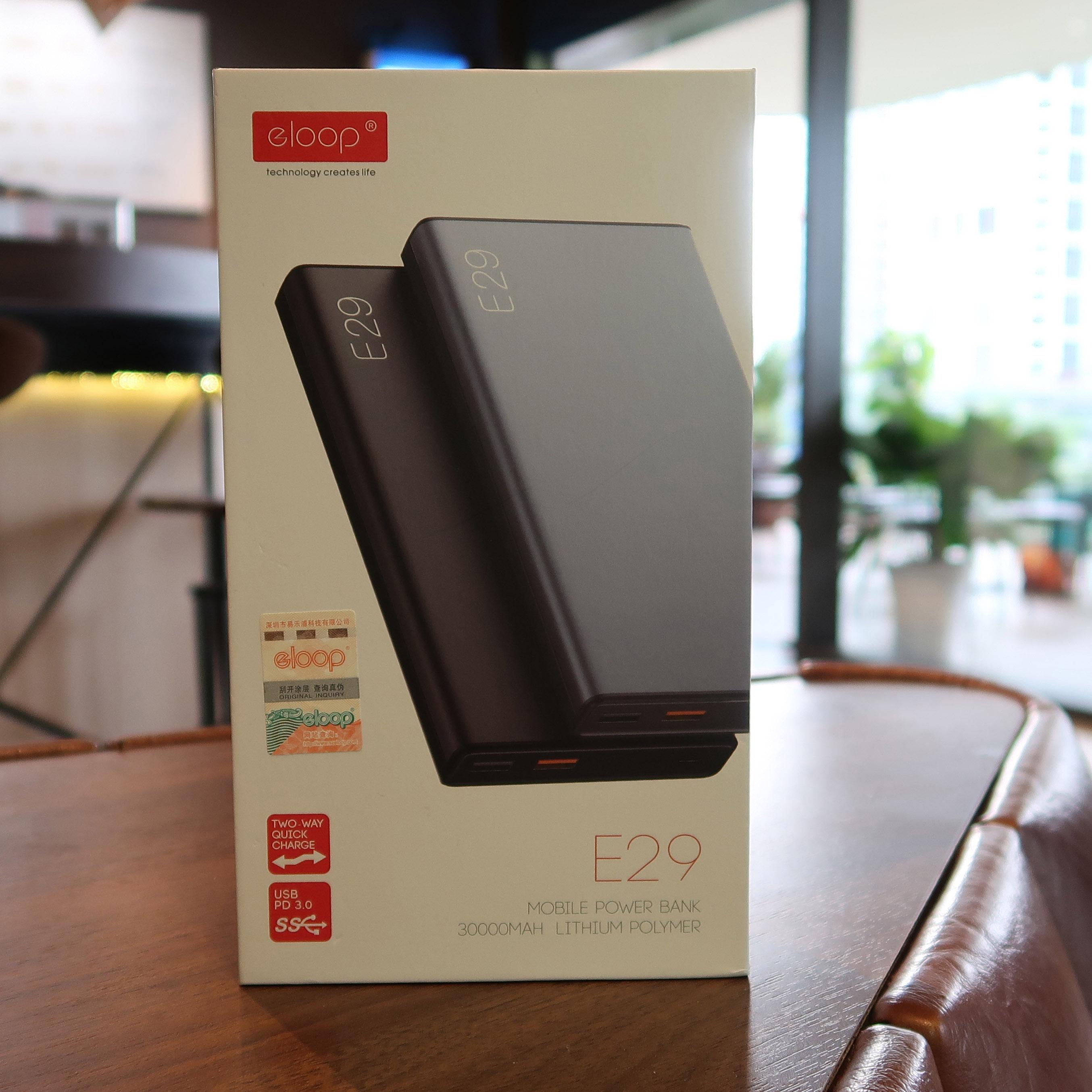Pin dự phòng Eloop E29 - 30.000mAh
