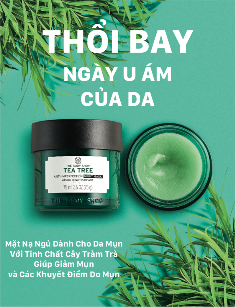 Mặt Nạ Ngủ The Body Shop Tea Tree Anti Imperfection Night Mask