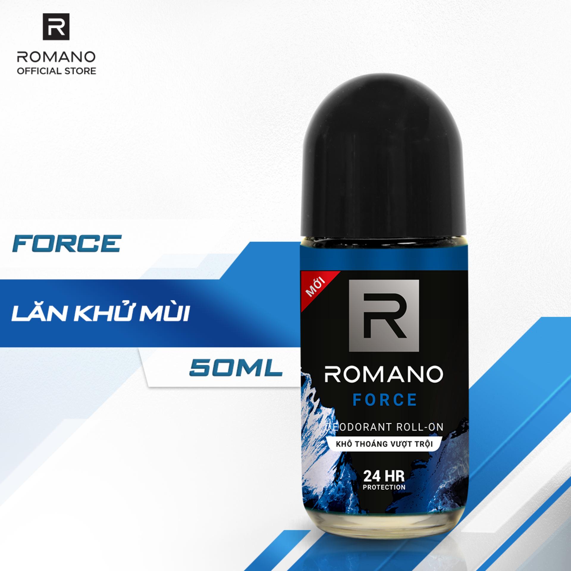 Lăn khử mùi Romano Force 50 ml