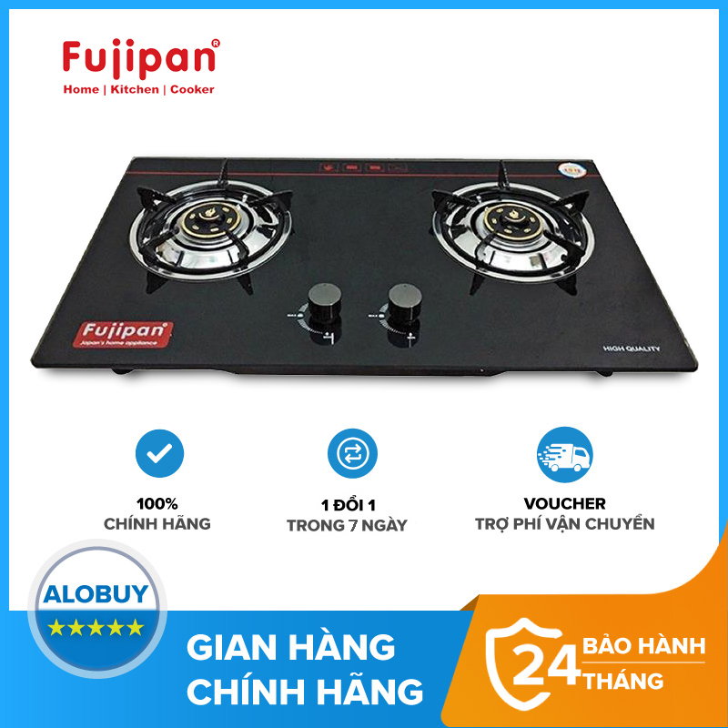 Bếp ga âm Fujipan FJ-8910V đôi