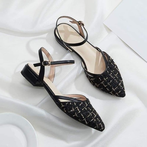 Giày Sandals Đế Thấp Cindydrella C18