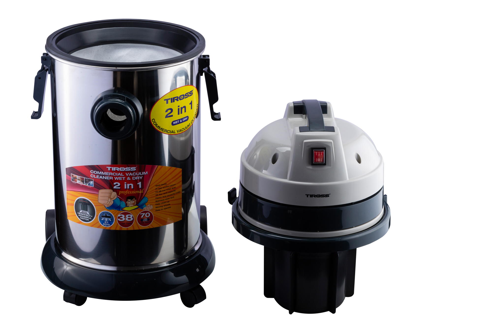 Máy hút bụi công nghiệp Tiross TS9303