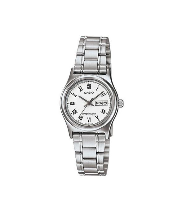 Đồng hồ nữ dây thép không gỉ Casio LTP-V006D-7BUDF
