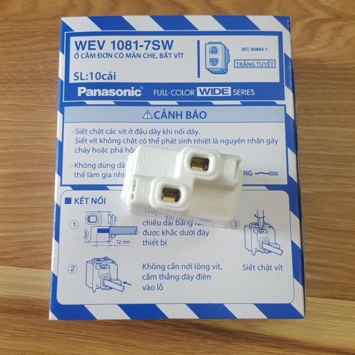Ổ cắm đơn Panasonic WEV1081