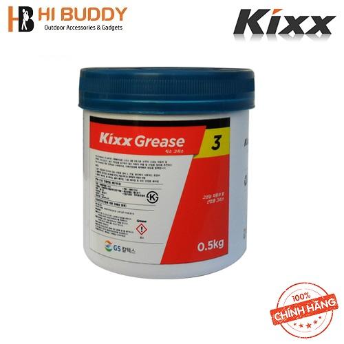 Mỡ Đa Dụng Cho Ô Tô và Các Nghành Công Nghiệp Kixx Grease NLGI 3 gốc Lithium 0.5kg