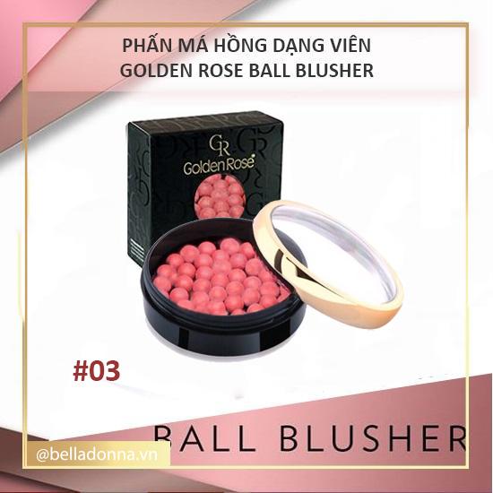 Phấn Má Hồng Dạng Viên Golden Rose Ball Blusher