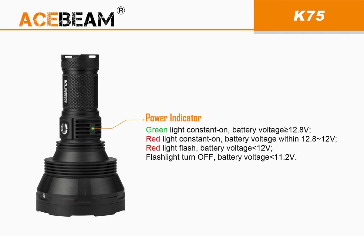 ĐÈN PIN ACEBEAM K75
