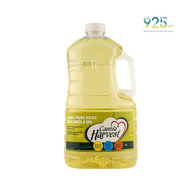 Dầu hạt cải Canola Harvest 4L
