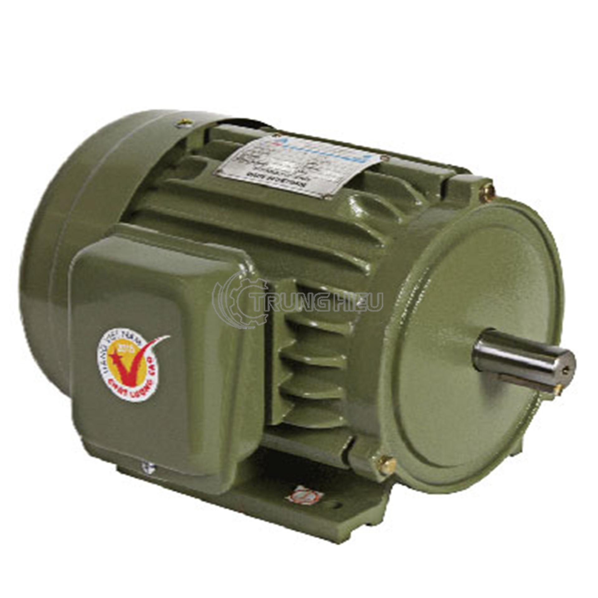 Motor vỏ gang chân đế Hồng Ký HKM112