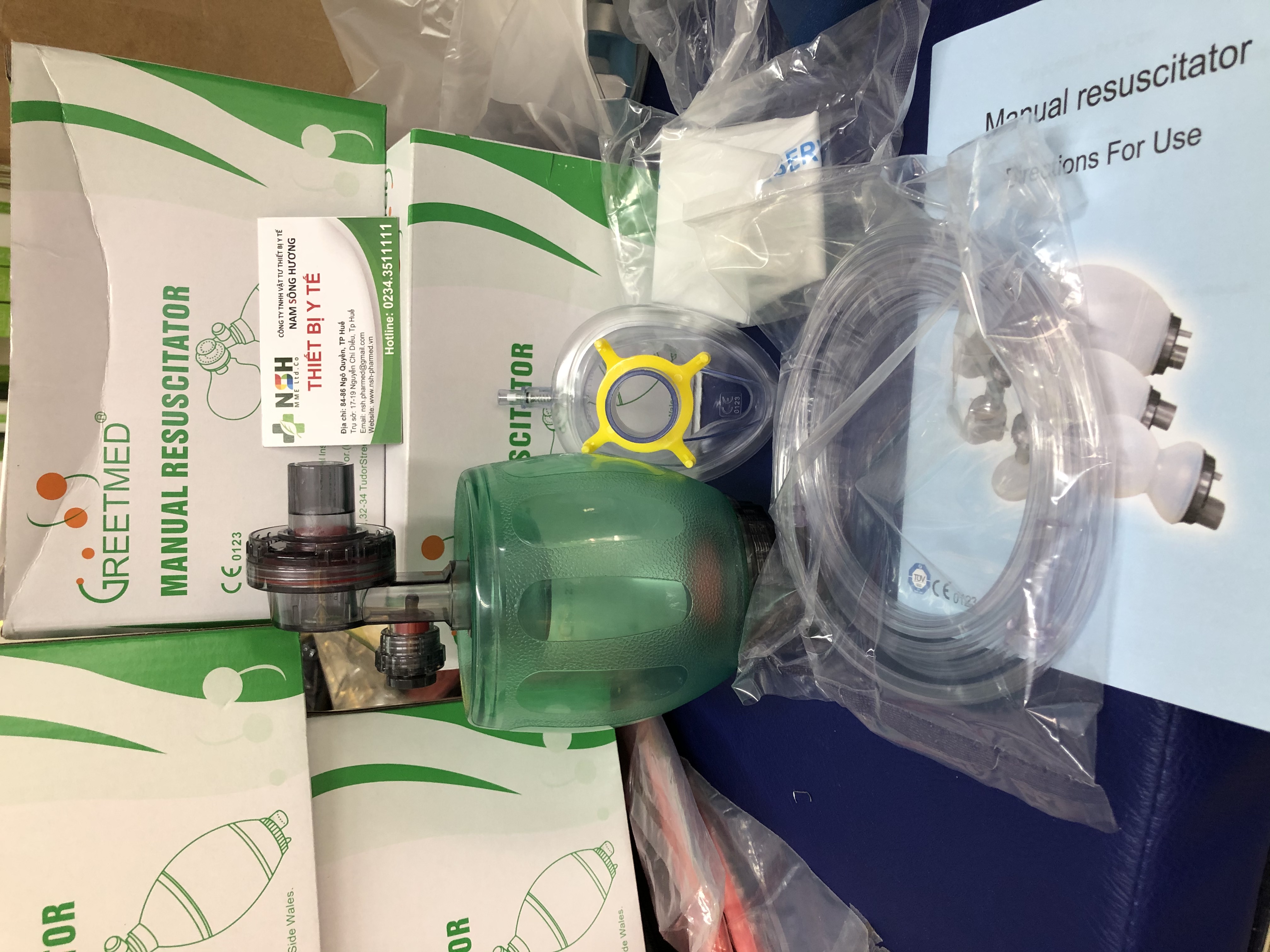 Ambu bóp bóng giúp thở
