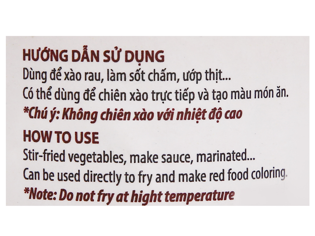 DẦU ĐIỀU PHI YESHUE 100g
