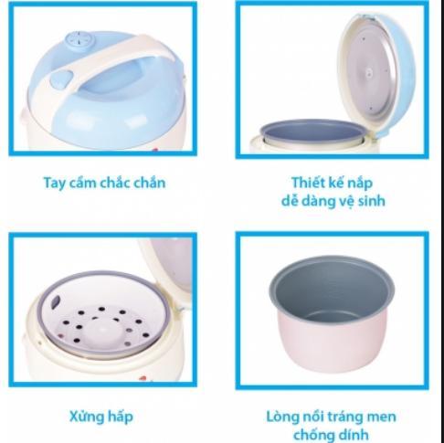 Nồi Cơm Điện Happycook HC-100 1L