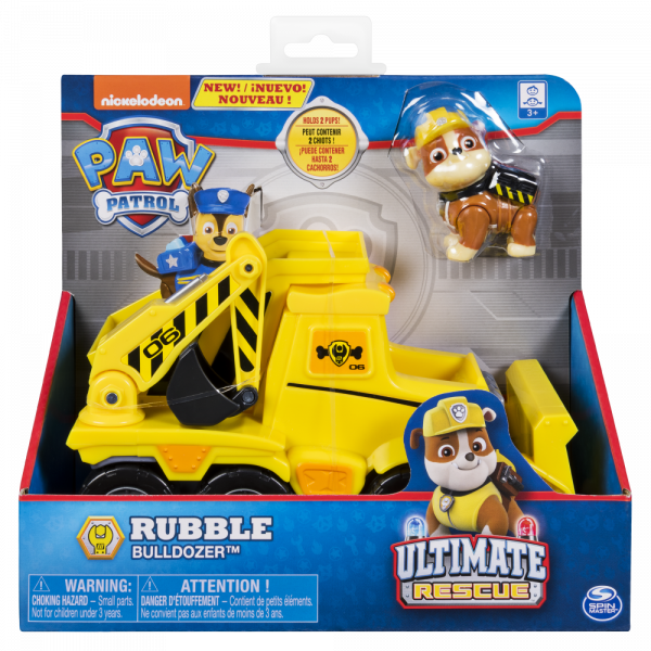 Đồ chơi PAW PATROL-Rubble giải cứu siêu hạng - 20101539